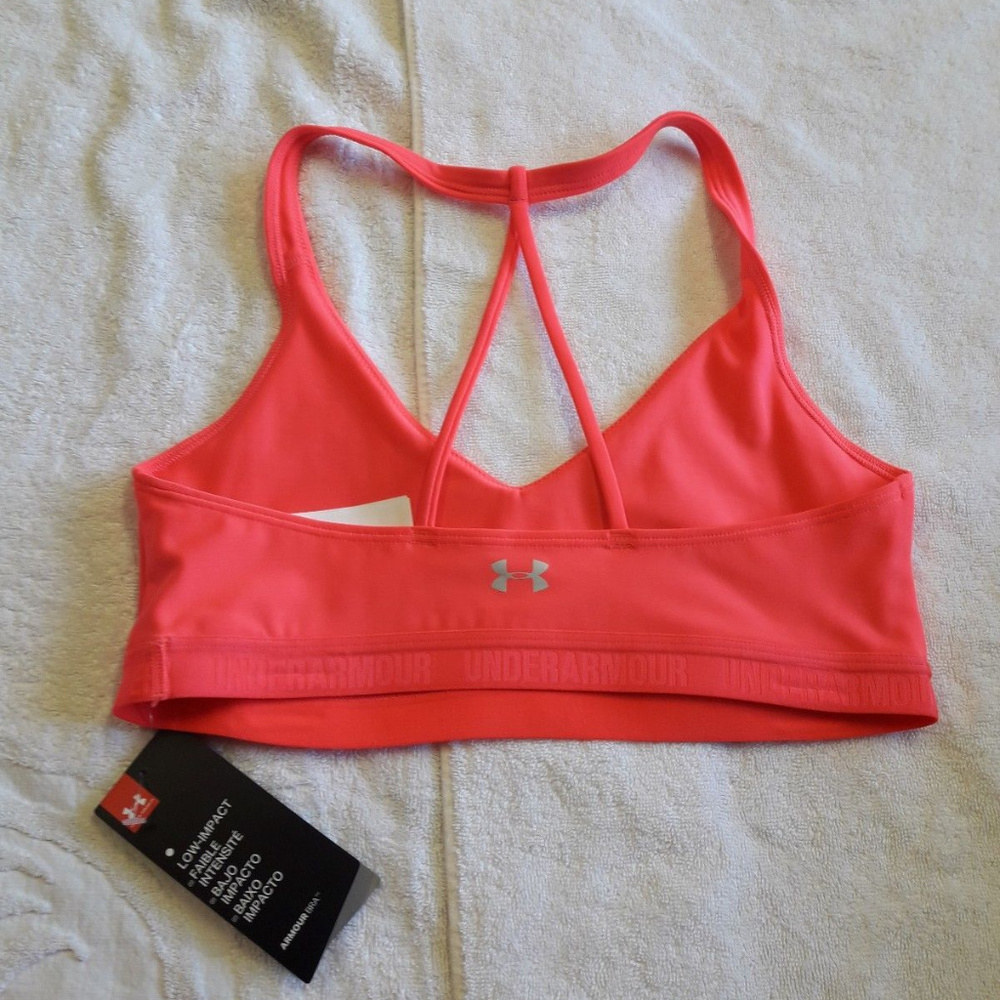 Under Armour Women's Armour Low Bra NWT - Picture 2 of 7